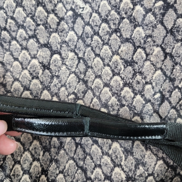 COACH Taylor Python Snake Print Large Tote Bag with Snap In Pouch - Picture 12 of 16